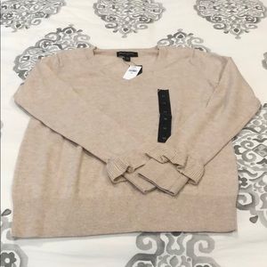 BRAND NEW! Tag on!  Tan sweater